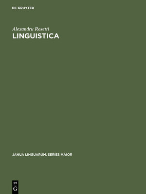 cover image of Linguistica